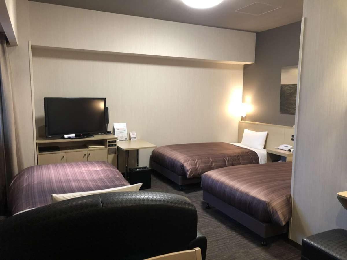 Hotel Route Inn Grand Asahikawa Ekimae Esterno foto
